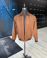 Load image into Gallery viewer, Bomber in Brown Suede
