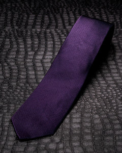 Solid Tie Purple