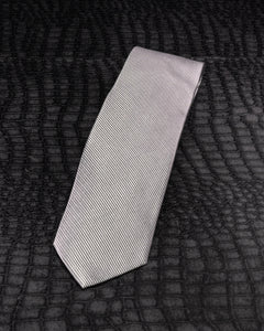 Solid Tie Silver