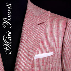 Loro Piana Pink Silk Linen Suit